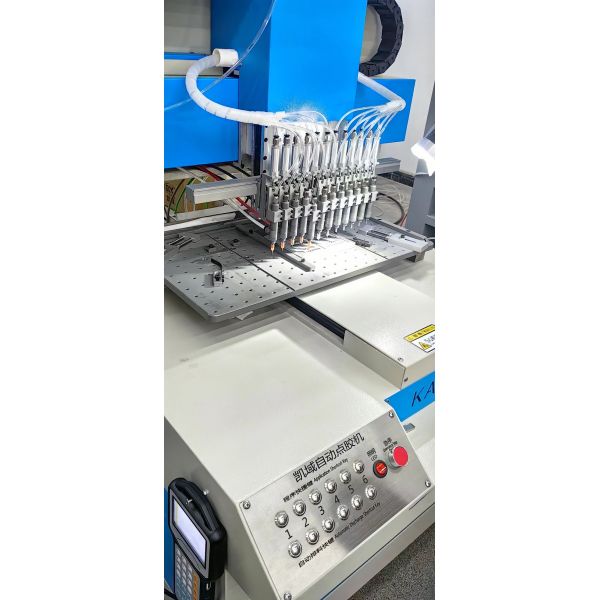 Automatic pVC Metal Keychain Making Machine Dispenser 12 Color