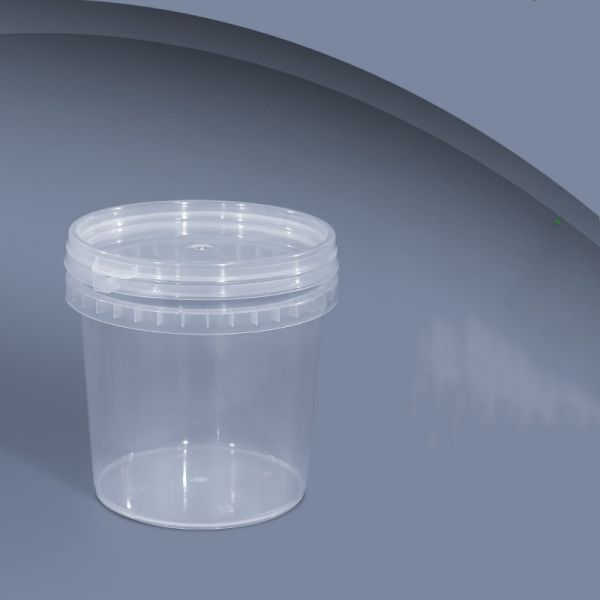 Portable Plastic Bucket for Ice Cream Different Sizes and Customized Features