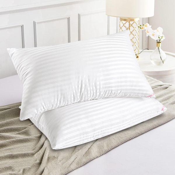 Bed Pillows for Side and Back Sleepers Super Soft Down Alternative Microfiber Filling