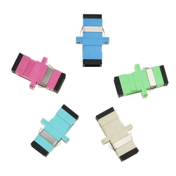 High Precision Ceramic SC APC Fiber Optic Adapter