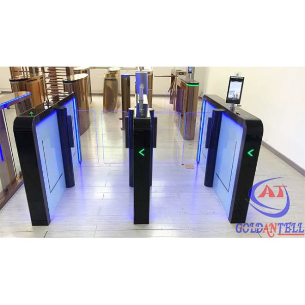 40 Person / Minute Swing Barrier Gate Access Control Low Noise Automatic For Office