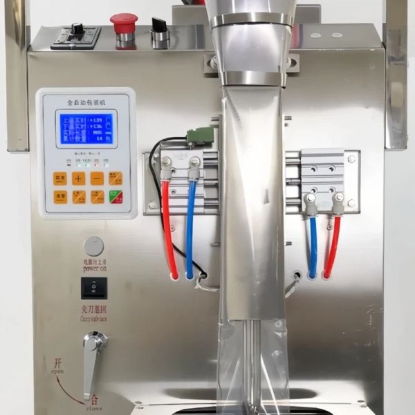 Vertical Automatic Paste Packing Machine 550W Pneumatic Packaging Machine