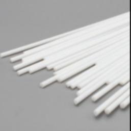 China Moulding PTFE Round Rod 300mm , White Graphite Filled PTFE Rod on sale
