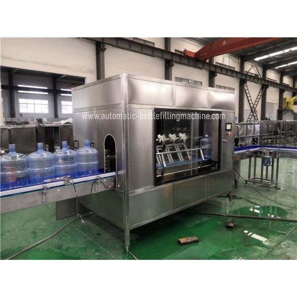 Turnkey 5 Gallon Water Bottling Machine With Decapper