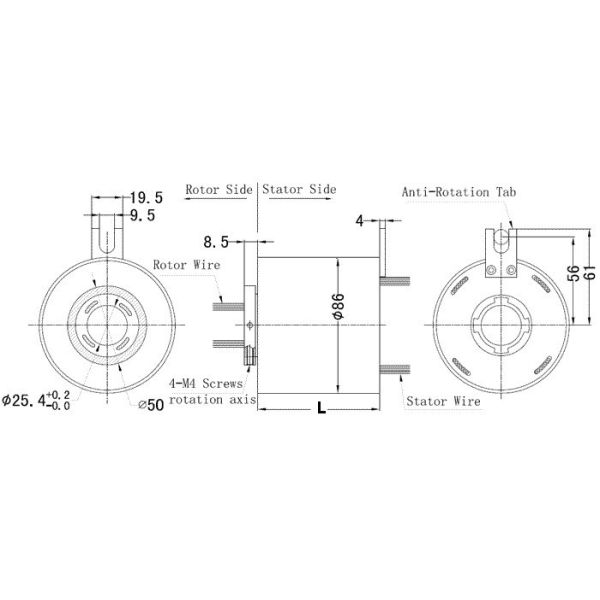 Elctrical Rotary Joints/ Electrical Slip Ring