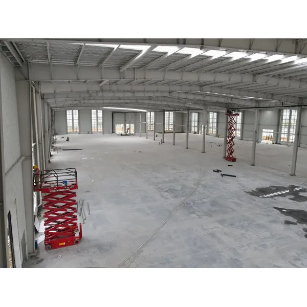 Prefabricated Light Steel Construction Building Metal Industrial Structural Workshop