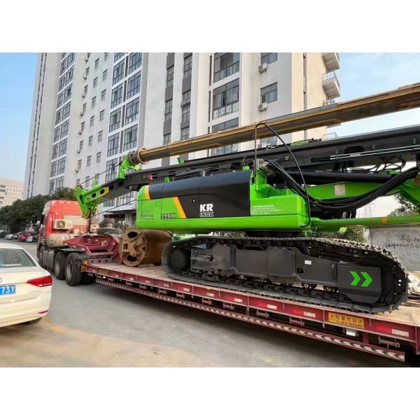 1500mm Diameter Caterpillar Hydraulic Piling Rig Machine Electrical Control