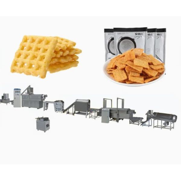 3D Pellet Snack Extruder Machine , potato chips making machine