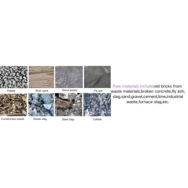 Customized Solid Fly Ash Manual Cement Concrete Brick Moulding Machine Easy Operation