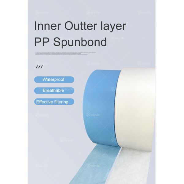 Nonwoven Supplier Eco Friendly Material PP SMS Meltblown Non Woven Fabric Tnt Non-Woven Fabric
