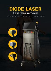 Quality 3 Wavelength Laser Hair Removal Machine 808nm Body Hair Removal Laser Equipment for sale