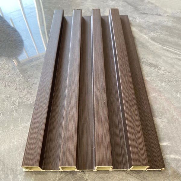 Fireproof Wood Plastic Composite WPC Wall Cladding Outdoor