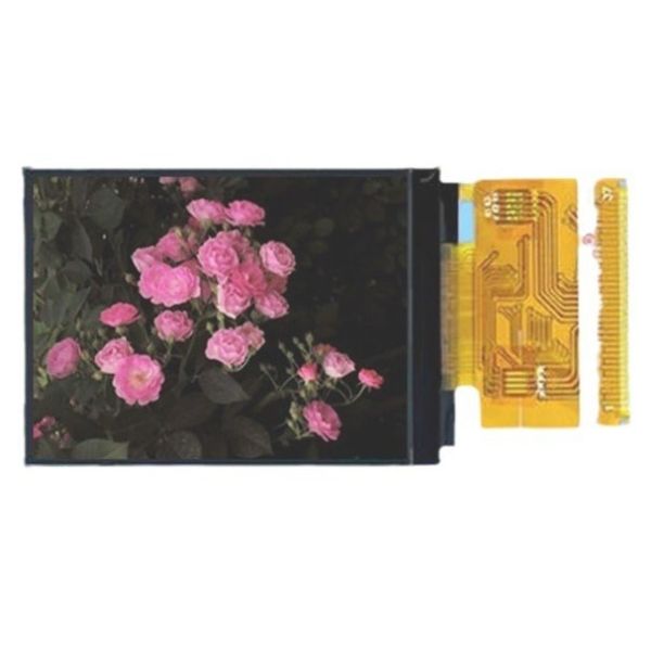 WVGA 200nit TFT LCD Touch Screen CTP I2C 12 O'Clock Viewing