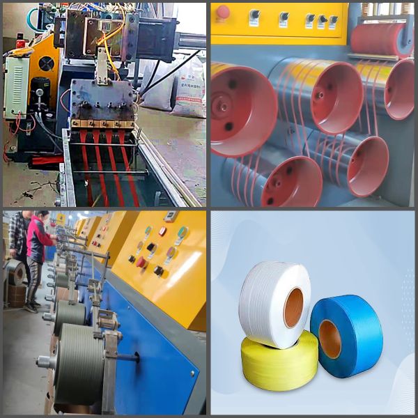 19mm Customizable PP Polypropylene Strap Band Extrusion Line with Gugao Motor
