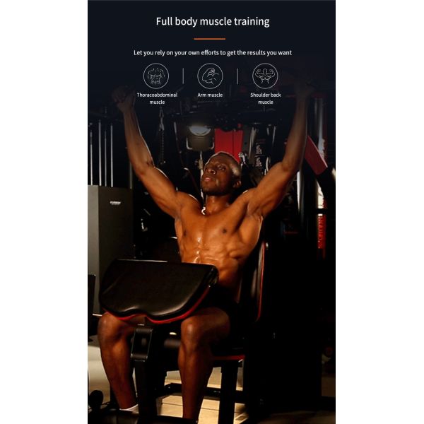 Factory Price Professional Strength Fitness Equipment Squat Rack 3D Smith Machine Smith Machine Cable Divider