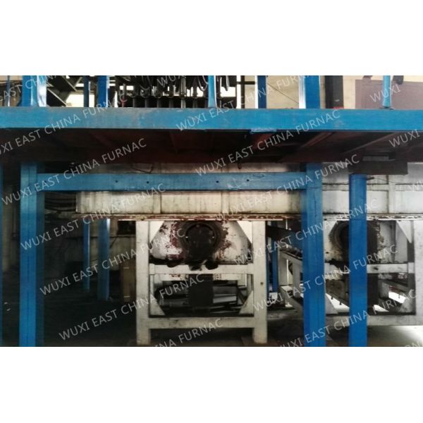 Auto Upward Continuous Casting Machine Copper Brass Aluminum Tube Billet Wire