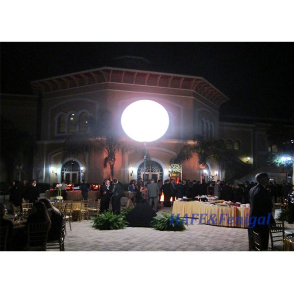 Advertising Inflatable Led Light Balloon With Logo Led Balloon Stand For Activity Decoration