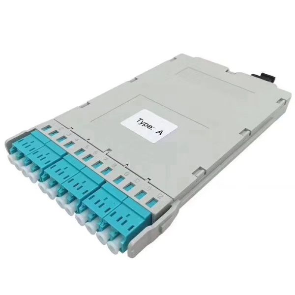 MPO Fiber Optic Patch Panel 10G/40G/100G Data Center Cabling Systems 1U For 144 Fiber