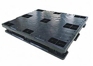 China 4- Way Recycled Stackable Plastic Pallets High Density Polyethylene Material on sale