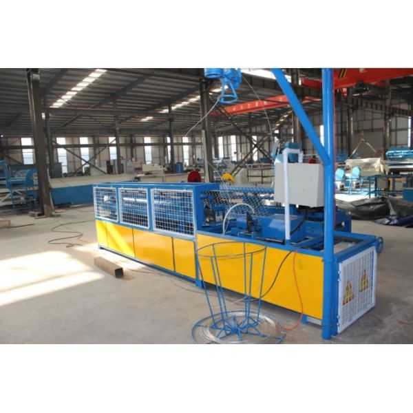 Double Wire &Single Wire Fully Automatic Diamond Mesh Chain Link Fence Making Machine Factory