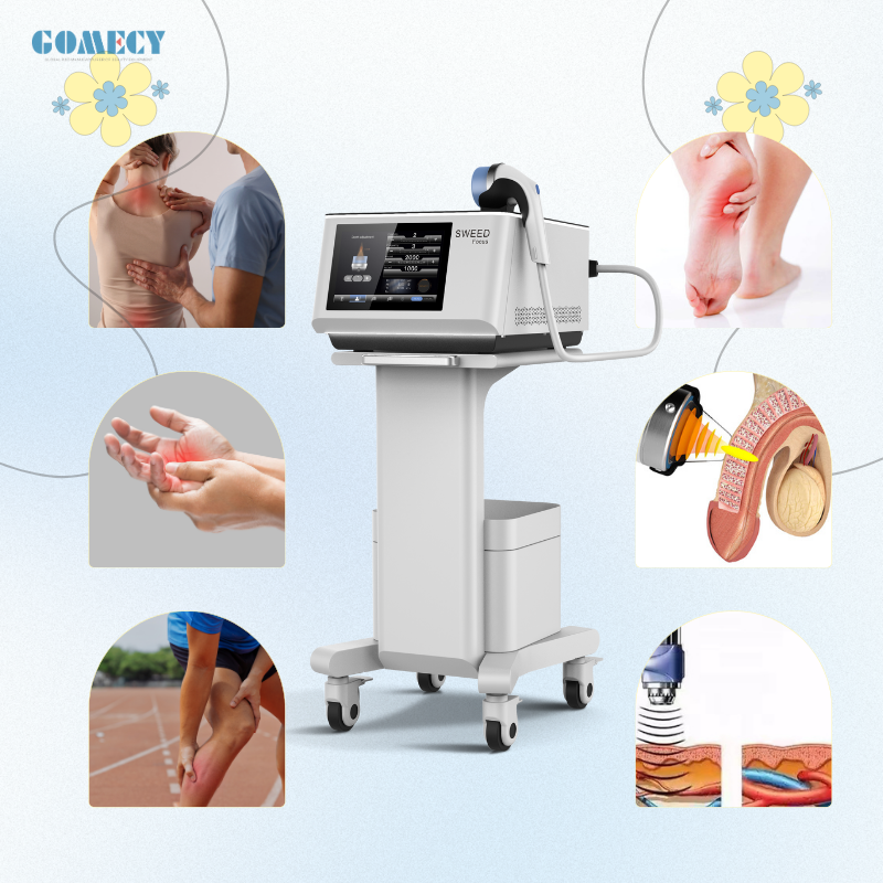 CE Certified Focused Shockwave Device for Musculoskeletal Tissue Repair Physical Therapy Equipment