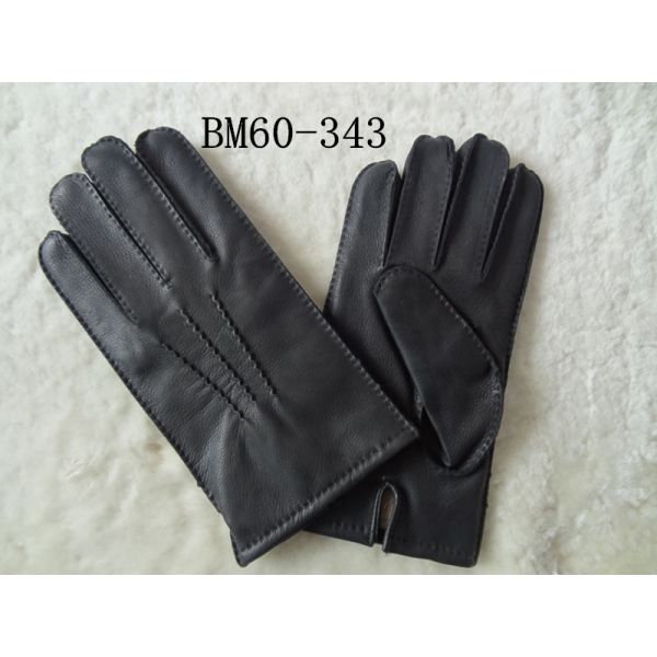 Soft fashion classical leather gloves