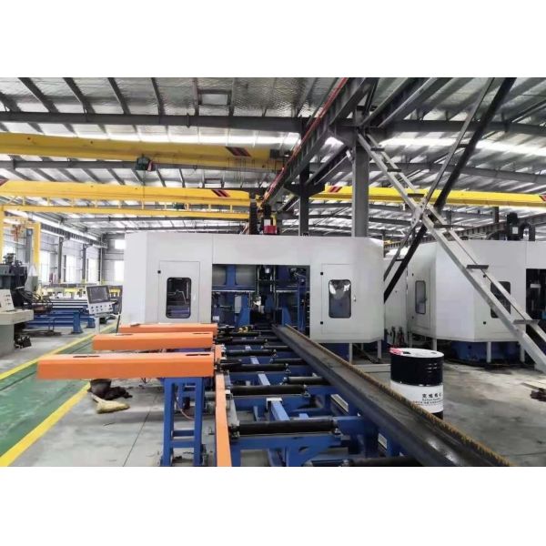 Model BHD500/3 CNC H-Section Steel Combined Processing Machine 100~3000r/Min Spindle Speed