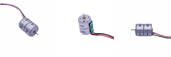 Double Stack 4 Wire 15mm Stepper Motor 5V 2 Phase 18° Step Angle