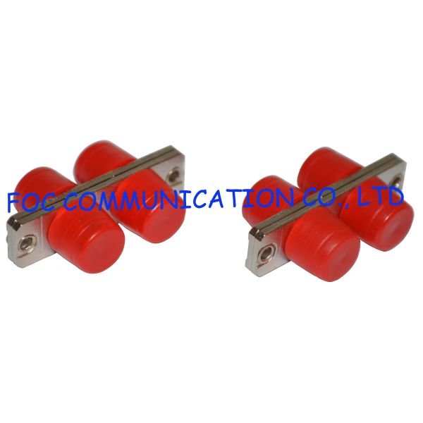 Buy Rectangular FC SM Duplex Fiber Optic Adapter High Precision Alignment at wholesale prices