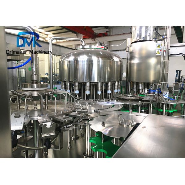 Plc + Tuoch Screen Control Water Bottling Machine For 200ml-2000ml Pet Bottle