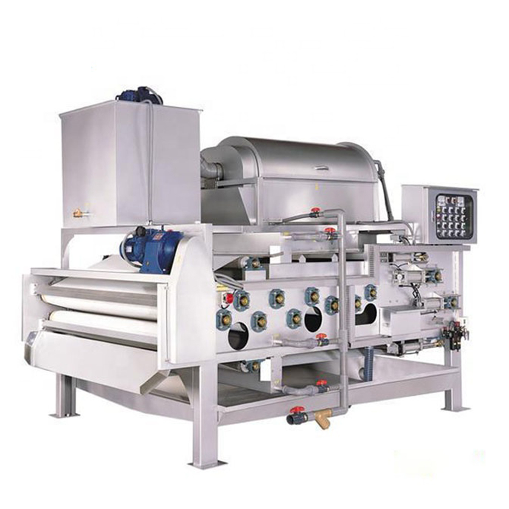Stainless Steel Screw Press Liquid-Solid Separator for High Efficiency Sludge Dewatering with 7500L/Hour Capacity