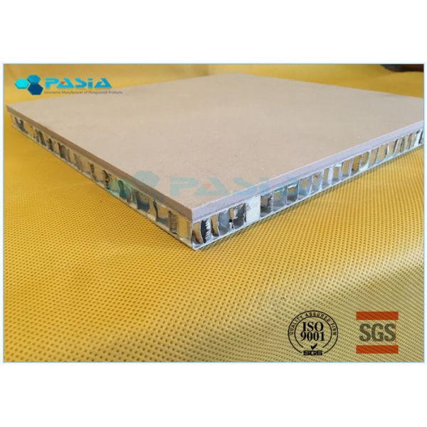 Flexural Ceramic Backed Composite Stone Panels For Countertops Fire Resistant