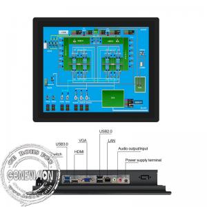 China 8-24 Open Frame Embodded Touch Screen Industrial Android & Windows Lcd Monitor on sale