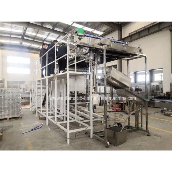6000can/H Empty Can Depalletizer Beverage Can Filling Machine