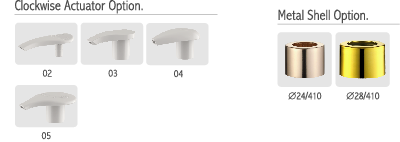 JY326-02 Clockwise Rotation Lotion Pump With Ribbed Closure