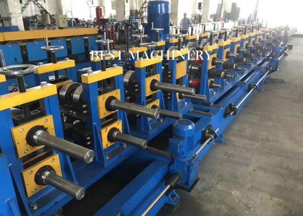Hot Zinc Steel Sheet Z Purlin Frame Cold Roll Forming Machine House Support