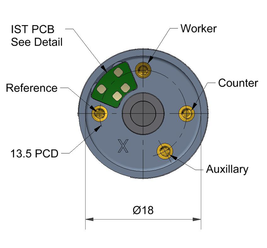 CO-A4/CO-A4+ Carbon Monoxide Sensor