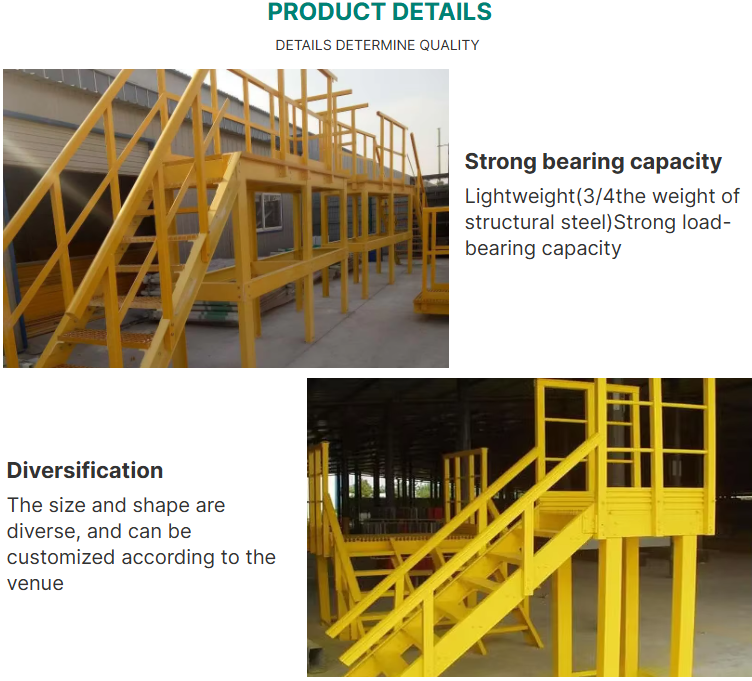 Pultruded Fiberglass Hollow Tubes Composite FRP Profiles Square Rectangular Round