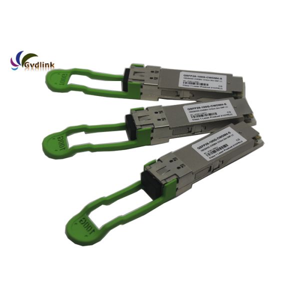 Dual CDR 2km 100G Optical Transceivers QSFP 100GBASE-CWDM4