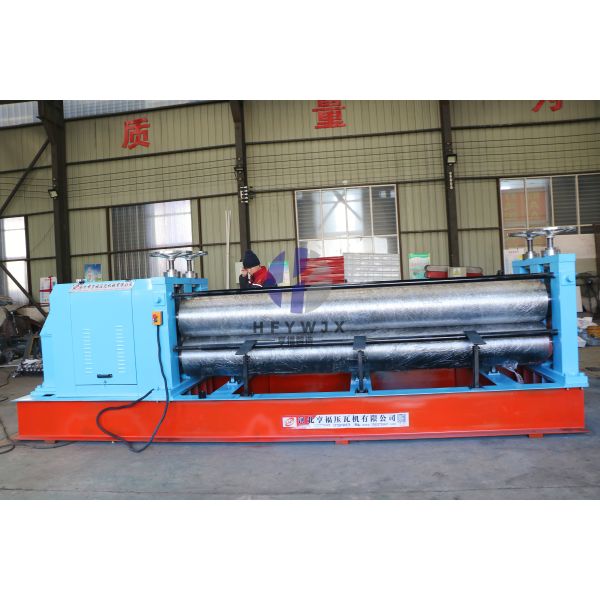 PLC Control Hydraulic Cutting Corrugated Metal Roofing Machine 4Meter Feed Width