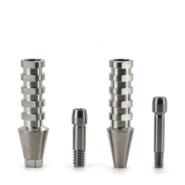 Osstem GS(TS)® HIossen® Titanium Temporary Abutment Compatible with Mini / Regular (Engaging & Non-Engaging)