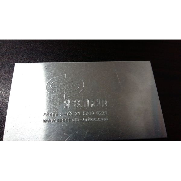 Nameplate Electric Marking Machine Lcd Touch Screen Controller , Dot Peen Engraving Machine