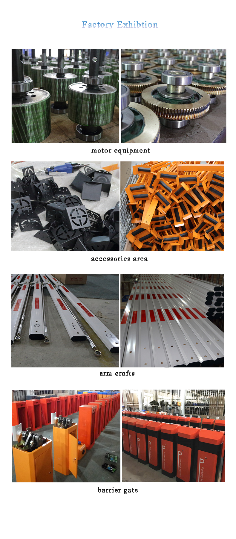 Highway Automatic Traffic Barrier Gate With Servo Motor For Access Control