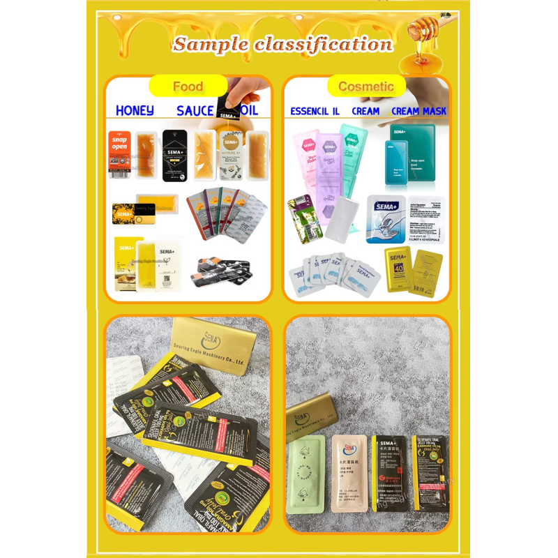 Automatic Card-Type Honey, Sauce and Liquid Packaging Machine