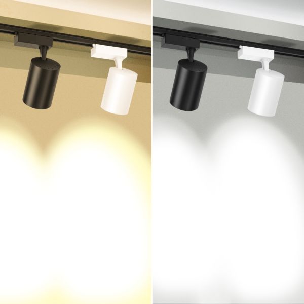 2 Phase LED COB Ceiling Mounted Track Lighting Replace Halogen Lamps AC220V