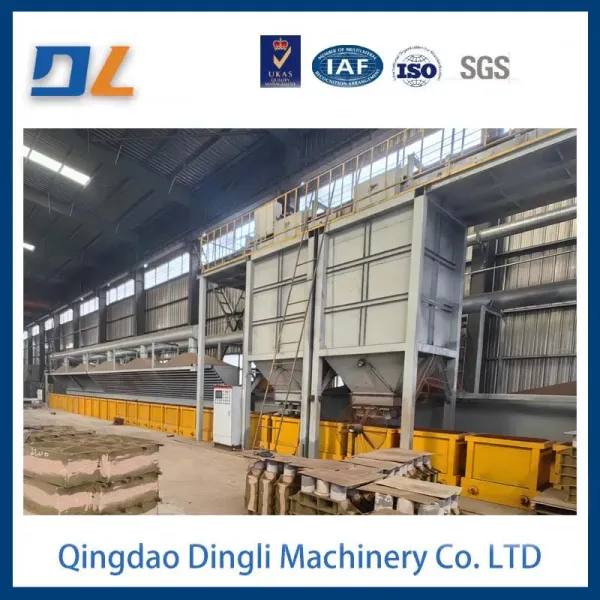 High Efficiency Steel Shot Box Casting Line