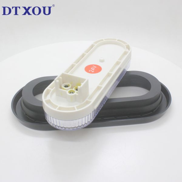 DC12V 24V 6 inch oval led stop turn tail light