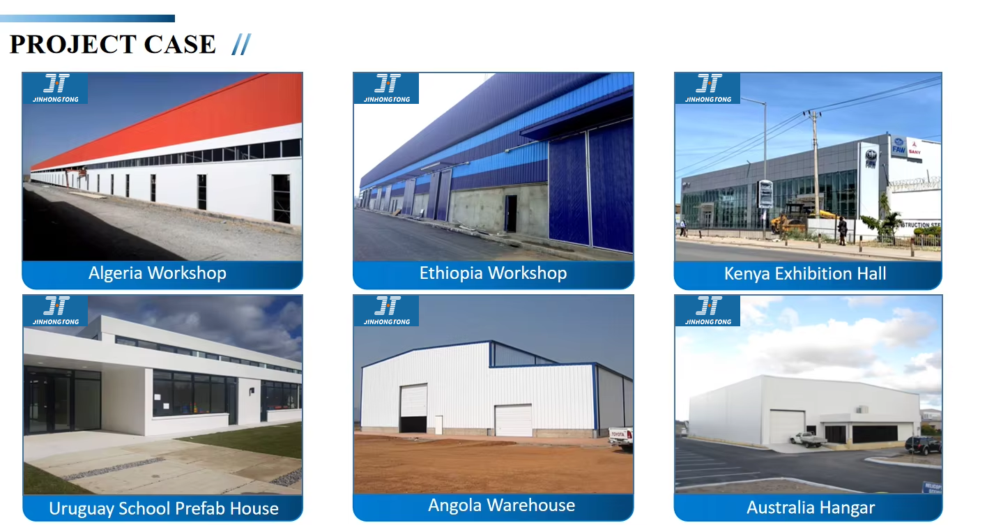 High Strength Prefabricated Steel Structure Warehouse Panels For Logistics Warehouse Building