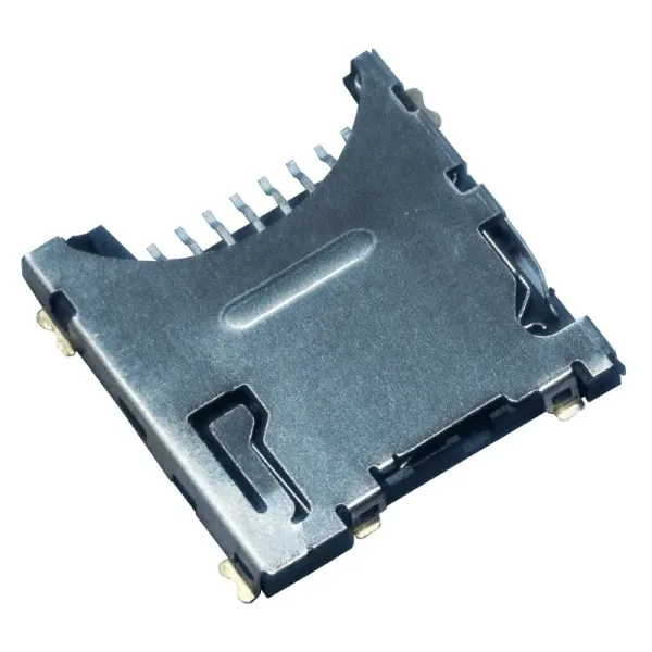 8pin 1.45H Smart Card Socket Push Push Type Micro SD TF Reader Card