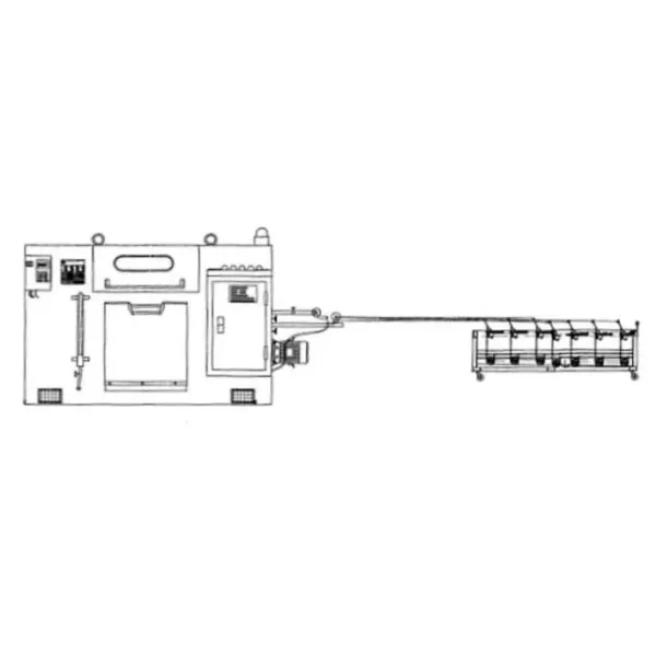High Speed Wire Bunching Machine , 0.08mm-0.25mm Copper Wire Twisting Machine